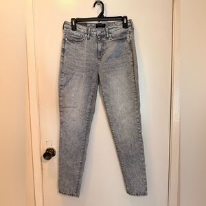 Banana Republic Light Gray Skinny Jeans
